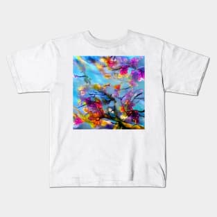 Trees in bloom Kids T-Shirt